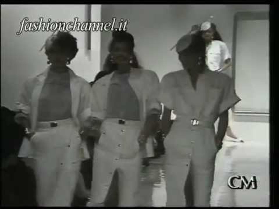 "Complice" Designer Claude Montana Spring Summer 1983 Milan Pret a Porter Woman by Canale Moda