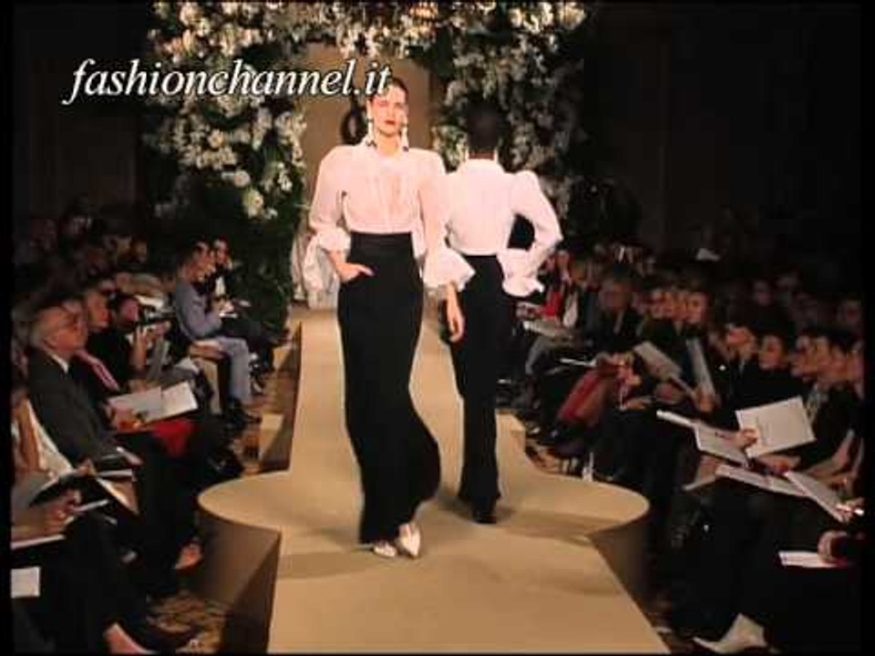 "Yves Saint Laurent" Spring Summer 2001 Paris 9 of 10 Haute Couture by FashionChannel