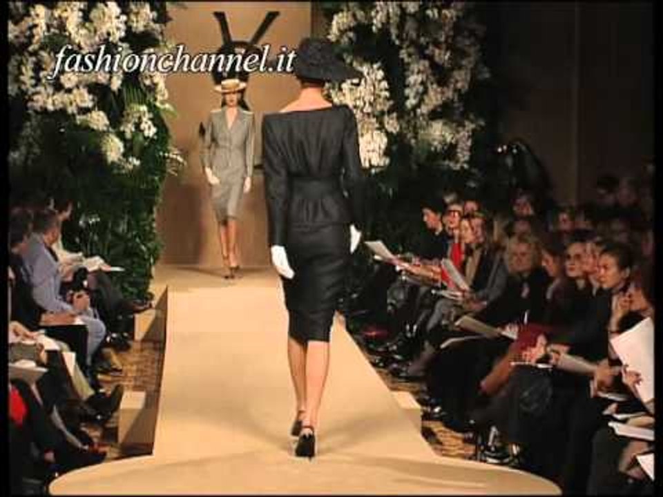 "Yves Saint Laurent" Spring Summer 2001 Paris 3 of 10 Haute Couture by FashionChannel