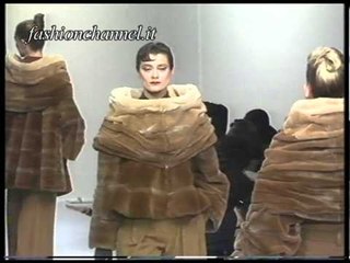"Claude Montana" Autumn Winter 1988 1989 Paris 2 of 2 pret a porter woman by FashionChannel