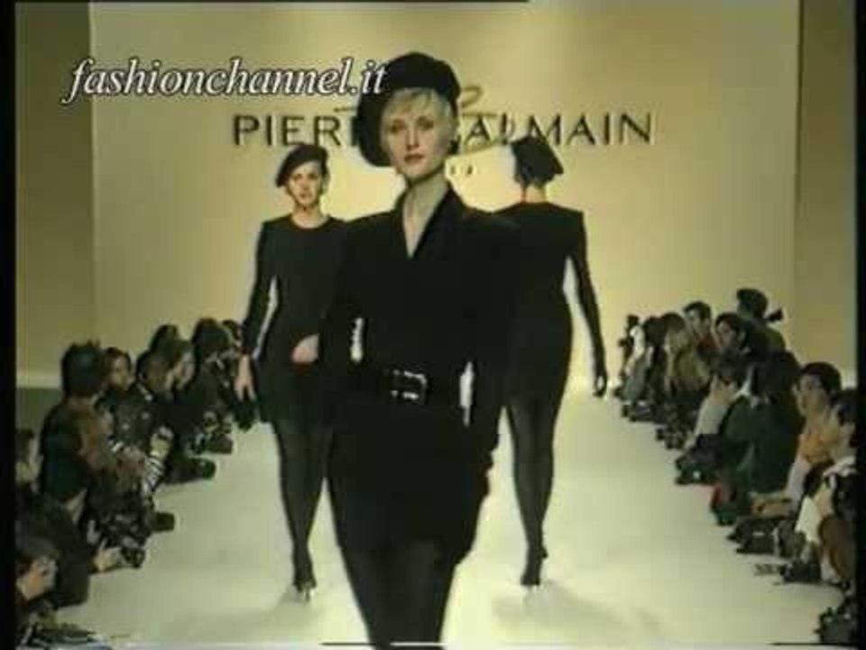 "Pierre Balmain" Autumn Winter 1994 1995 Paris 2 of 3 pret a porter woman by FashionChannel