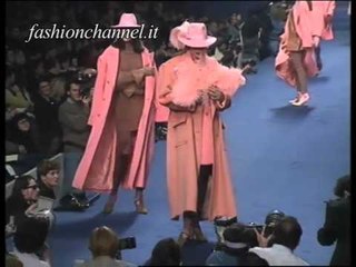 "Chantal Thomass" Autumn Winter 1991 1992 Paris 1 of 3 Pret a Porter Woman by FashionChannel