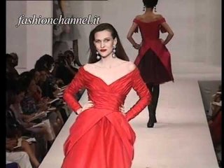 "Rocco Barocco" Autumn Winter 1991 1992 Rome 5 of 8 Haute Couture Woman by FashionChannel