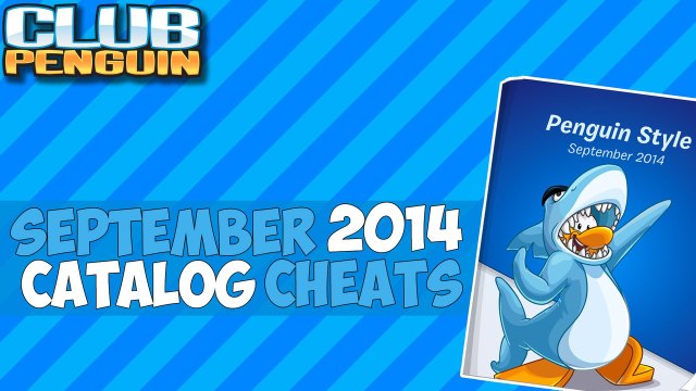 Club Penguin: September 2014 School and Skate Clothing Catalog Cheats