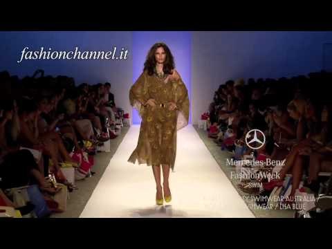 Lisa Maree Kooey Swimwear Australia Aquarella Swimwear Lisa Blue SS 11 Miami HD by FashionChannel