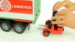 Scania R-series Container Truck with Forklift (Bruder 03580) - Muffin Songs' Toy Review