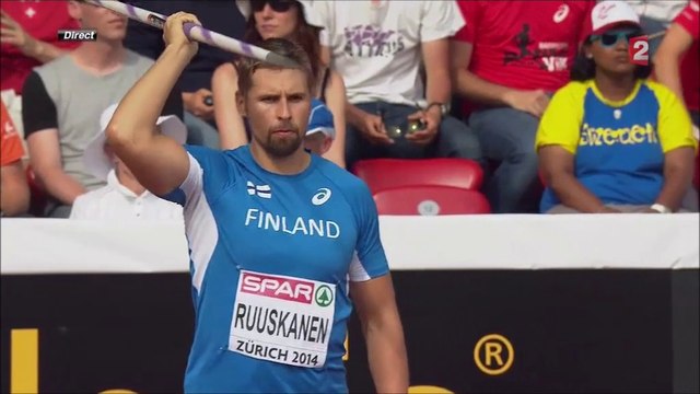 ChE athlétisme 2014, lancer du javelot H