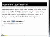 Javascript & JQuery - Chapter 2 - JQuery Fundamentals