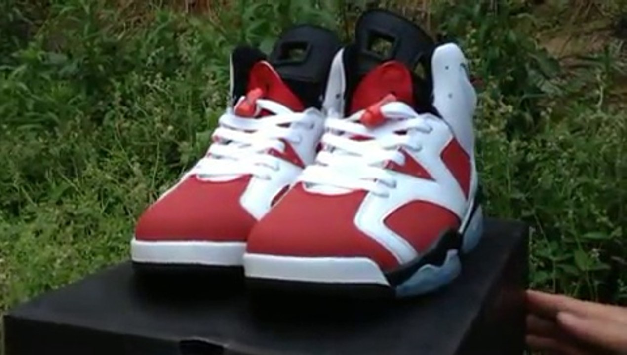Super Perfect Air Jordan VI 6 Carmine AAA Review From www.kicksgrid1.ru