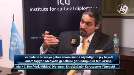 Mark C. Donfried, Kültürel Diplomasi Enstitüsü’nün Kurucusu ve Yöneticisi