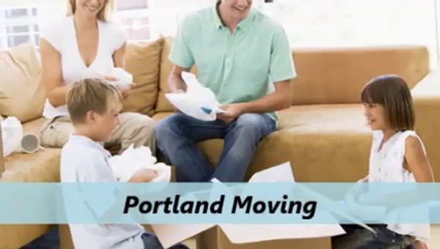 Local Movers Portland Moving Company