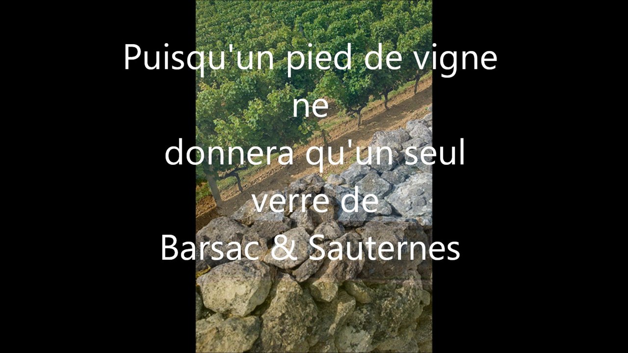 SAUTERNES ET BARSAC HD