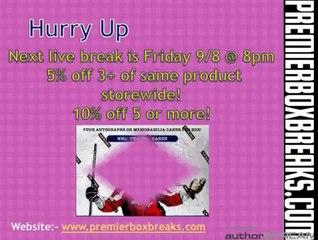 Interesting sports card breaks and Live Breaks