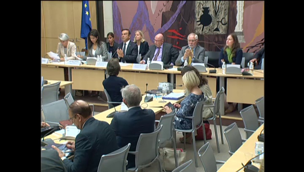 Audition Carlos Ghosn - 10 septembre 2014 - Assemblée nationale