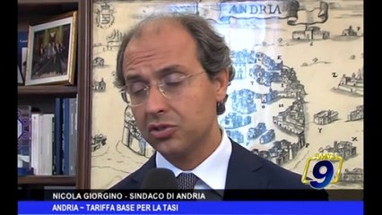 ANDRIA | Tariffa base per la tasi