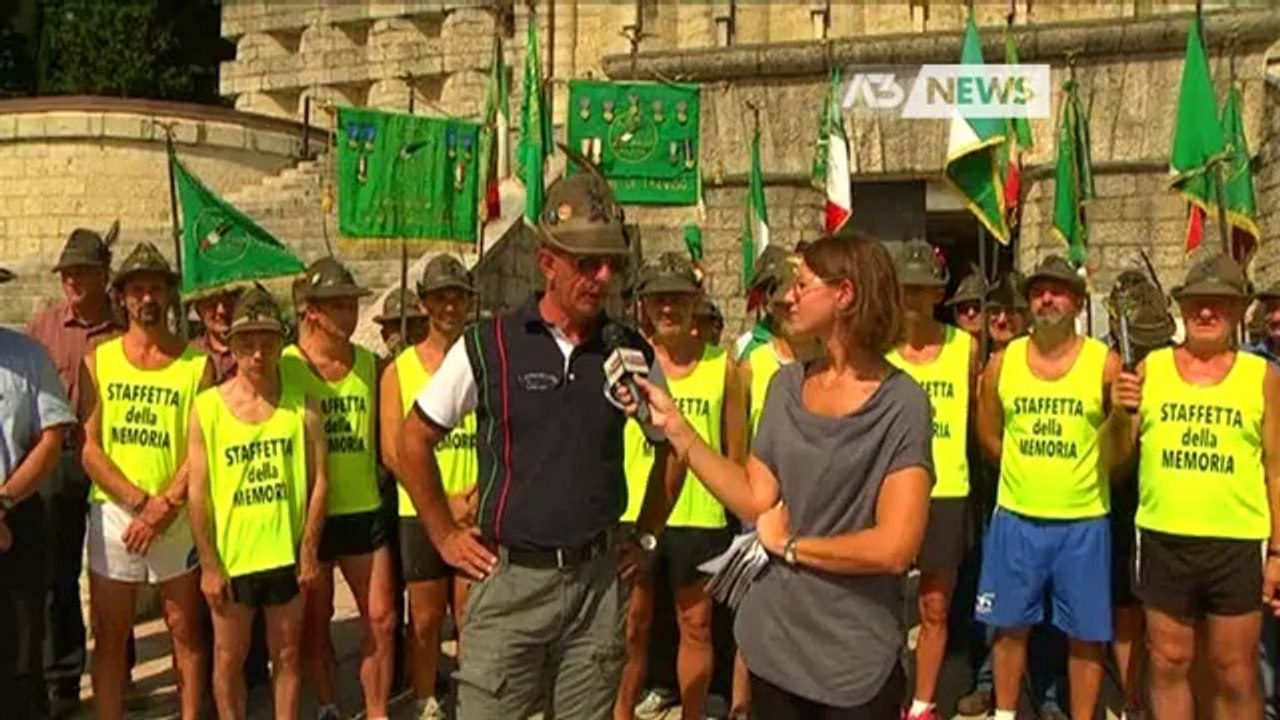 ALPINI, LA STAFFETTA DELLA PACE