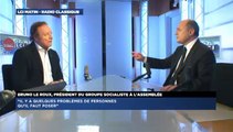 Bruno Le Roux, est l'invité de Guillaume Durand avec LCI