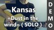 Kansas - Dust in the wind - DEMO SOLO
