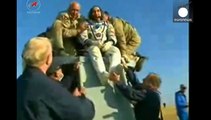 Soyuz: atterrata con i tre cosmonauti rimasti sulla ISS per sei mesi