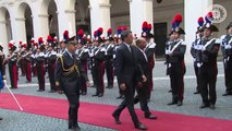 Roma - Renzi riceve Presidente Repubblica Tunisina, Moncef Marzouki (10.09.14)
