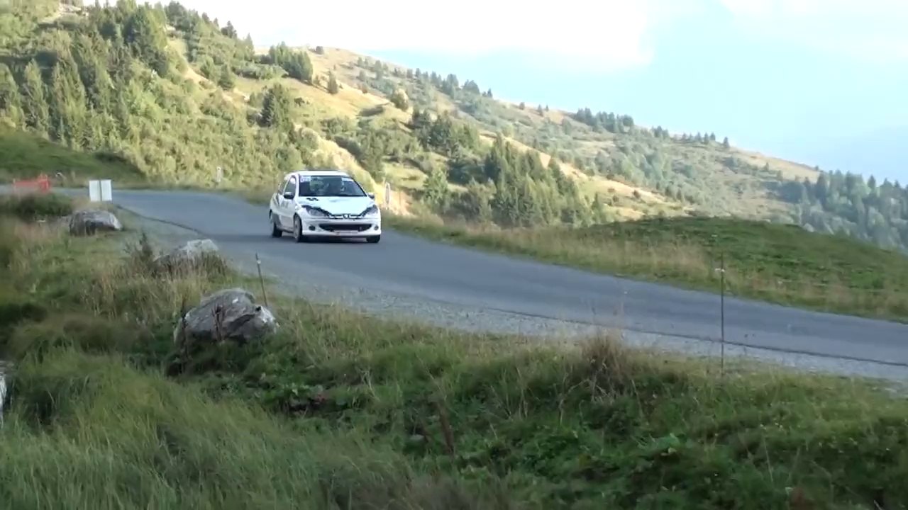 rallye du Mont-Blanc Sébastien et Anthony ES 9