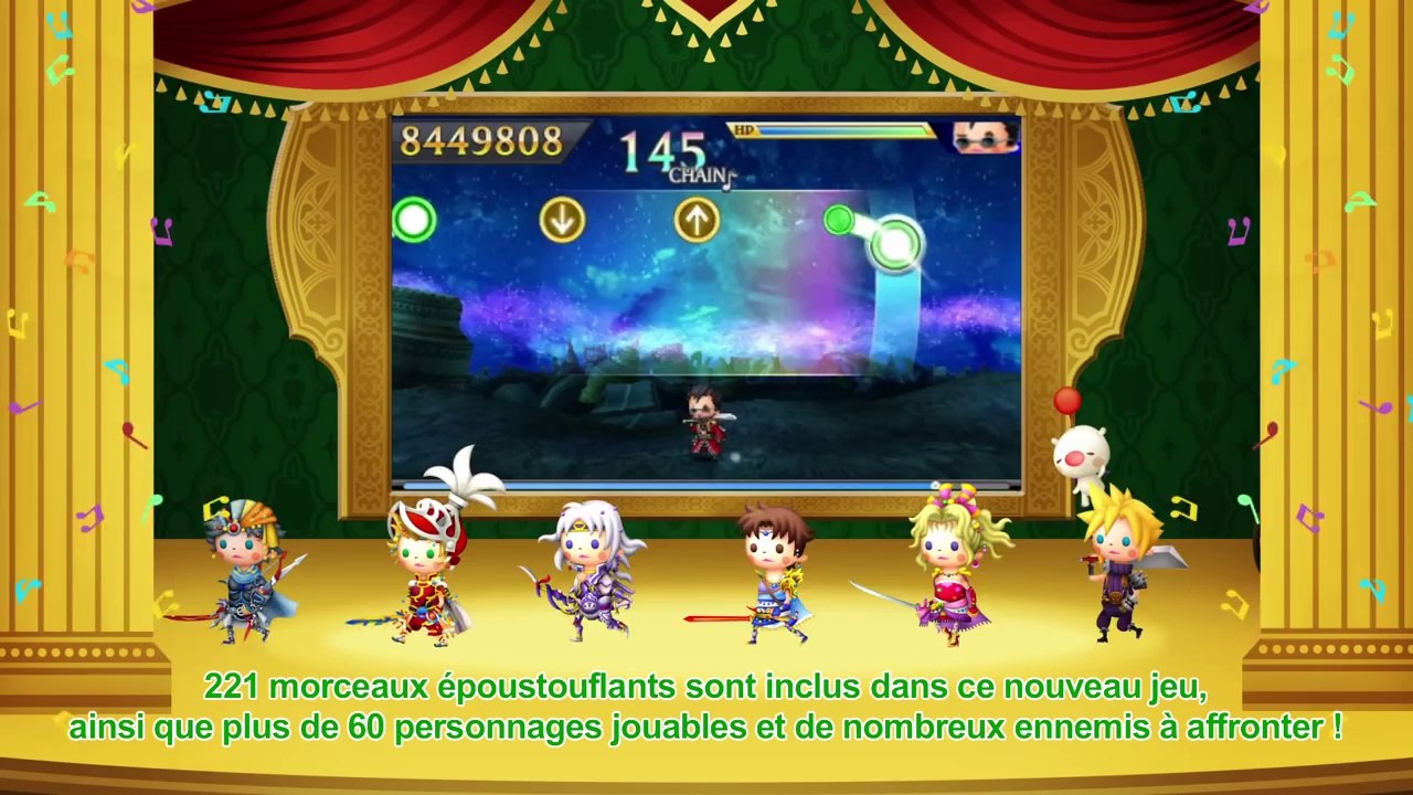 Theatrhythm Final Fantasy Curtain Call - Bande annonce FR