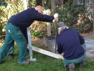 Herstellen van begraafplaatsen Loppersum: een precisieklus - RTV Noord