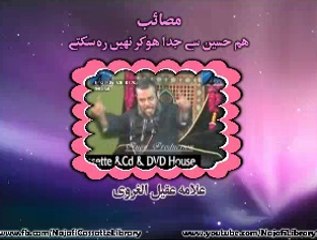 مصائب۔۔۔ہم حسینؑ سے جدا ہو کر نہیں رہ سکتے ۔ مولانا عقیل الغروی