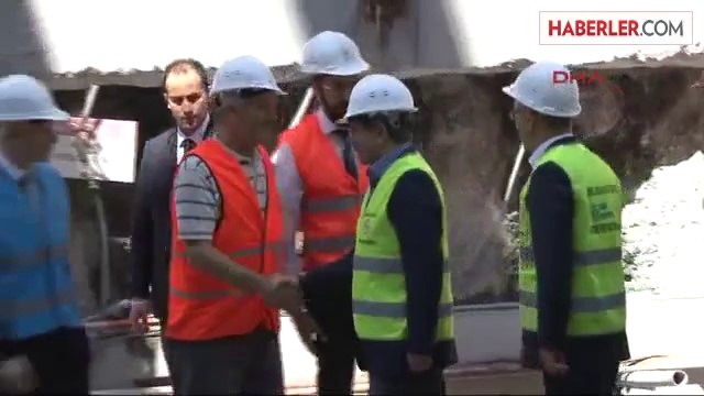 Başbakan Davutoğlu Avrasya Tüneli'ni İnceledi