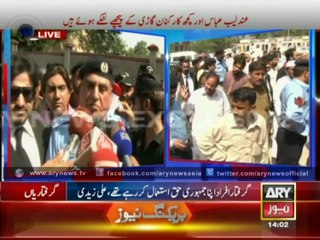 IG Islamabad Appears Shaky Facing Media