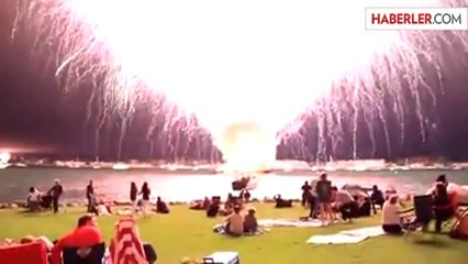 7000 Tane Havai Fişek Aynı Anda Patladı