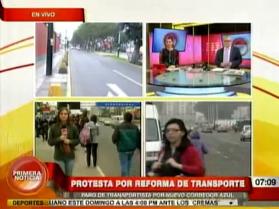 Paro-Transporte