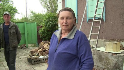 Clean-up starts in Ukrainian towns following ceasefire