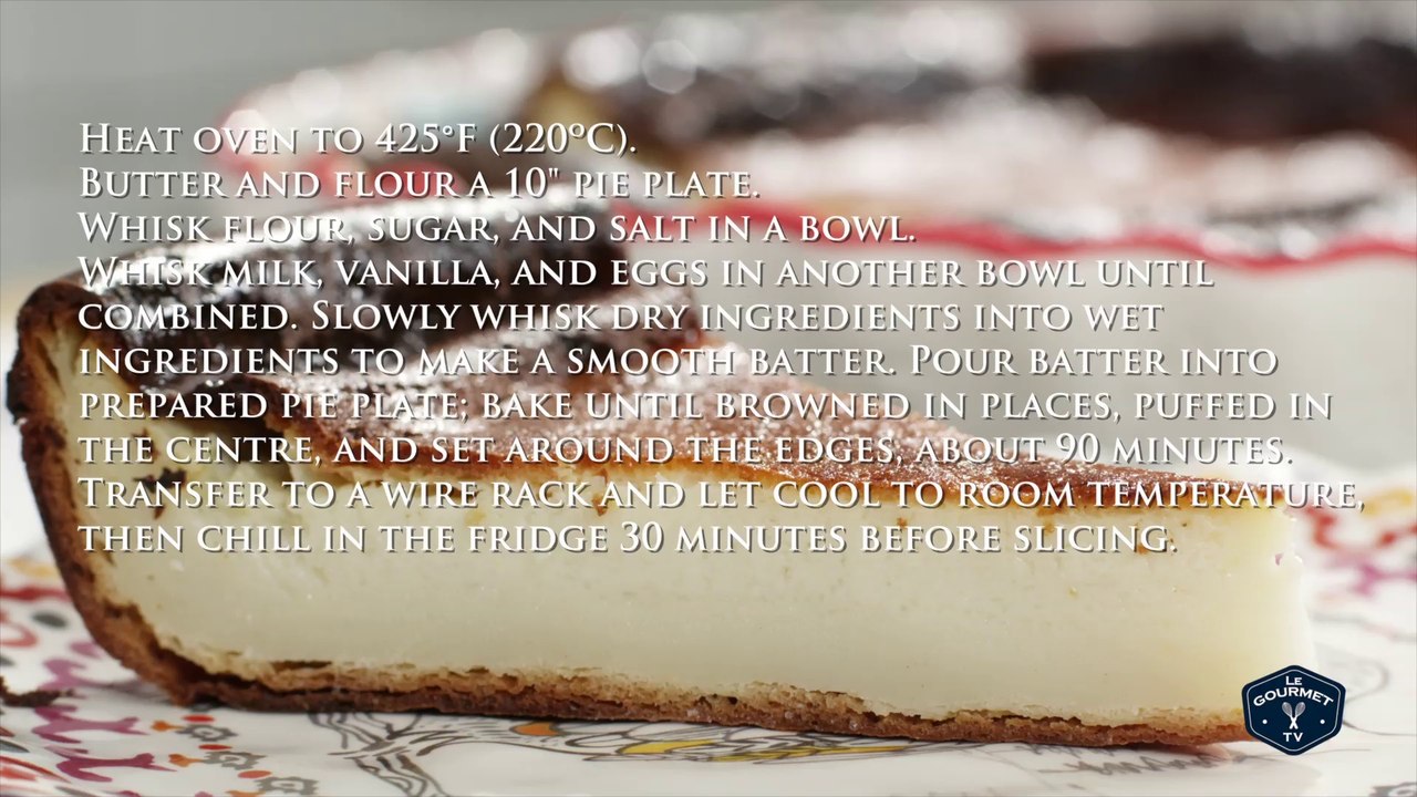 Gâteau Millasson (Gascon-Style Flan) Recipe