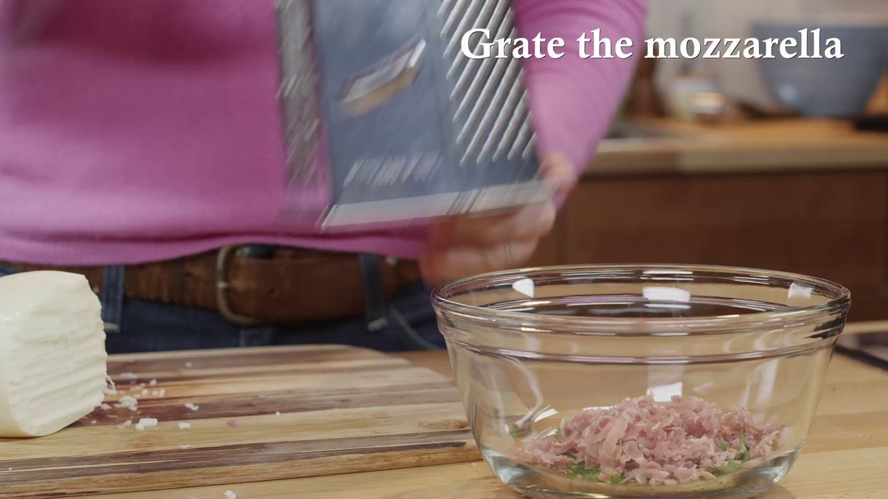 Mozzarella and Prosciutto Turnovers Recipe video Dailymotion