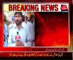 Islamabad - PAT Chief Tahir Ul Qadri talks to media