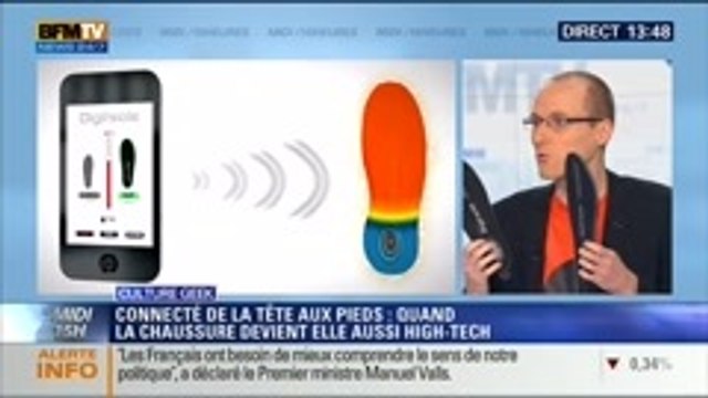 Culture Geek: Connecté de la tête au pied, quand la chaussure devient high-tech – 11/09
