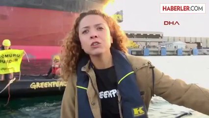 Termik Santral Limanındaki Eylem Greenpeace Kamerasında