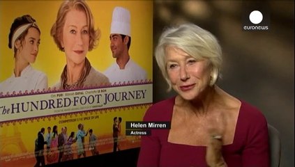 Helen Mirren als Madame Mallory mit französischem Akzent
