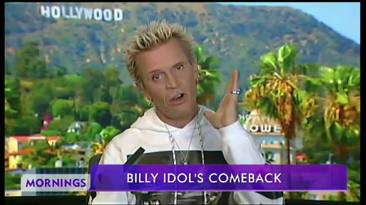 Billy Idol Interview _ Videos _ Mornings _ 9jumpin