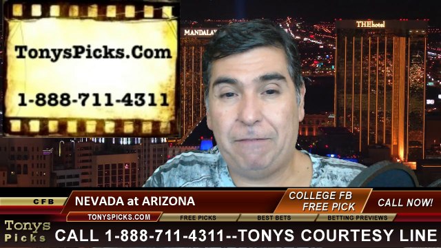Arizona Wildcats vs. Nevada Wolfpack Pick Prediction NCAA College Football Odds Preview 9-13-2014