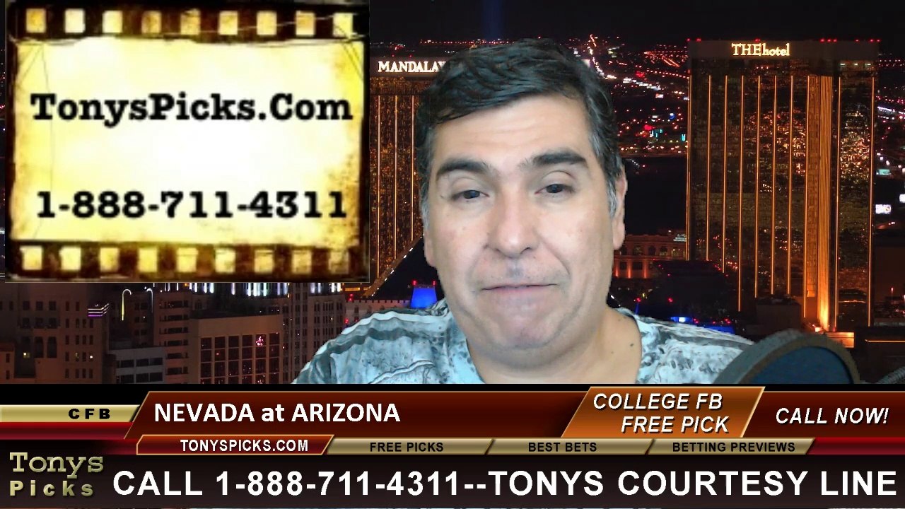 Arizona Wildcats vs. Nevada Wolfpack Pick Prediction NCAA College Football Odds Preview 9-13-2014