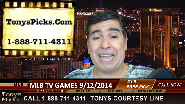 MLB Free Picks Betting Previews Predictions TV Games 9-12-2014