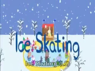 Peppa Pig Ice Skating with subtitles