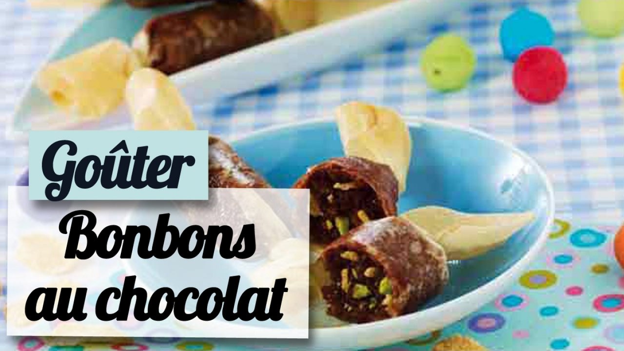 Les bonbons croustillants au chocolat - Recette Goûter