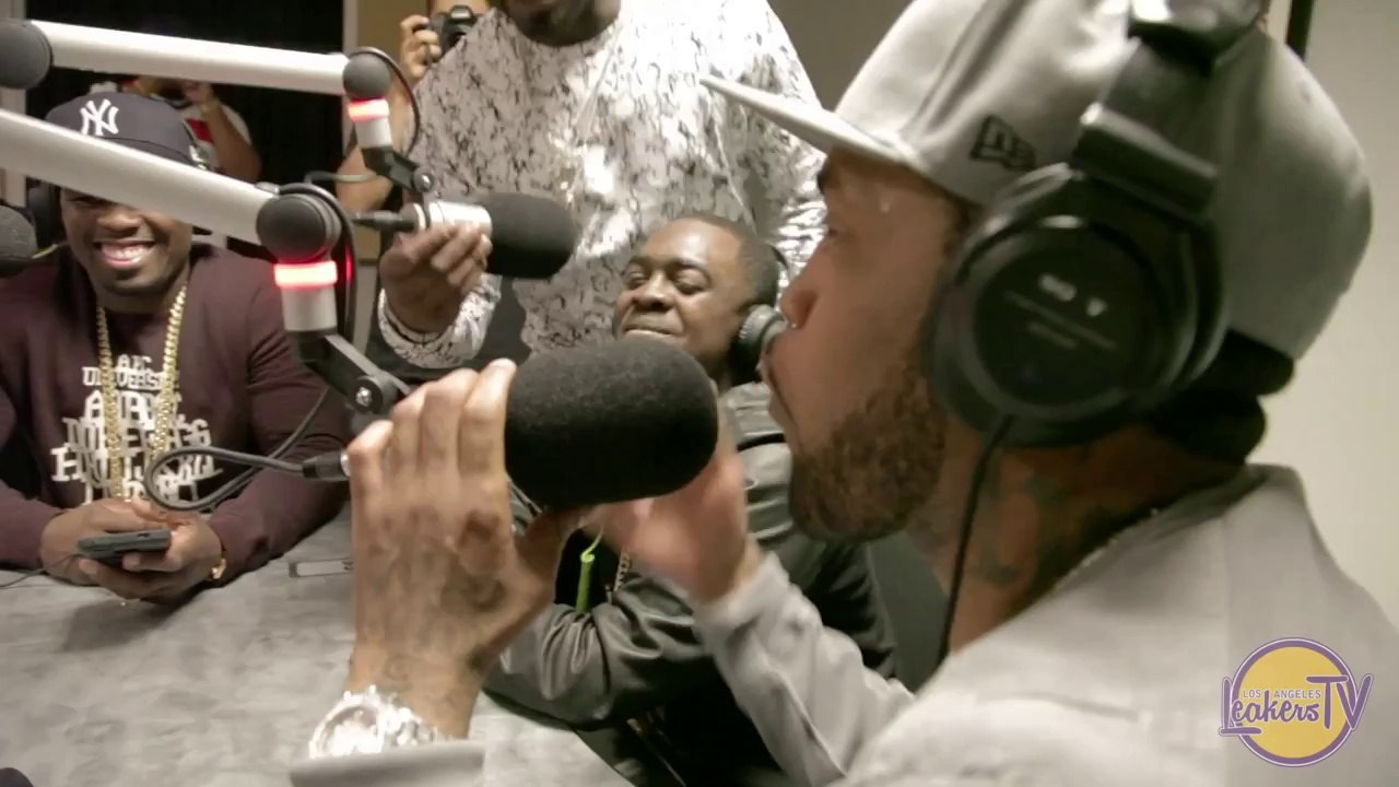 50 Cent, Lloyd Banks, Tony Yayo, Young Buck & Kidd Kidd "Pump Pump" Freestyle @ LA Leakers TV "Leaks of the Industry" with Justin Credible & Sour Milk, 09-09-2014