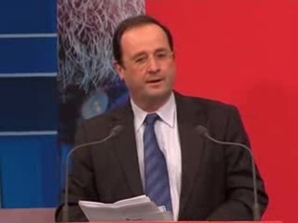 Francois Hollande - Discours Villepinte