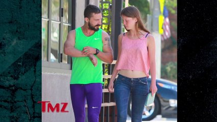 Shia LaBeouf’s Bulging In Spandex Pant