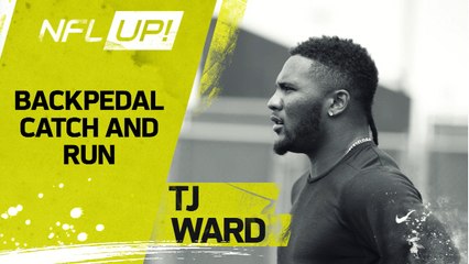 NFL Up!: T.J. Ward - Backpedal drill