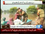 Pakistan army helping flood victims